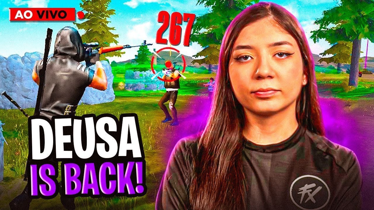 💜 FREE FIRE - AO VIVO 💜 DOMINGOU TREINANDO PARA CPN!💜 #250K