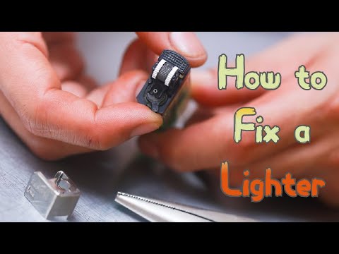 Part of a video titled How to Fix a Lighter - YouTube
