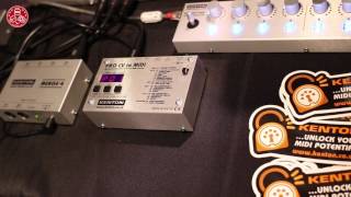 Video thumbnail for NAMM2017: Introducing Kenton Pro CV to Midi and Merge-8 by Analogue Zone Showroom / Synths and Studio