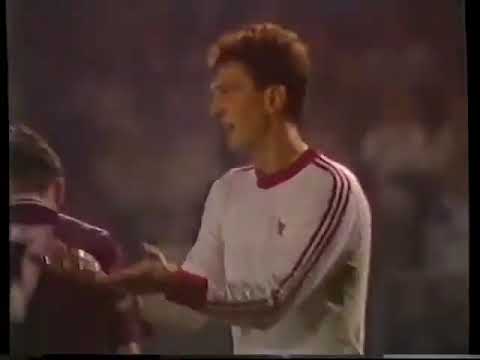 Hearts v Velez Mostar UEFA Cup 3rd Round 1st Leg 23-11-1988