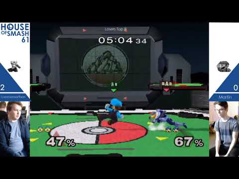House of Smash 61 - Lommemarthen vs Martin - Losers Top 8 - Melee Singles