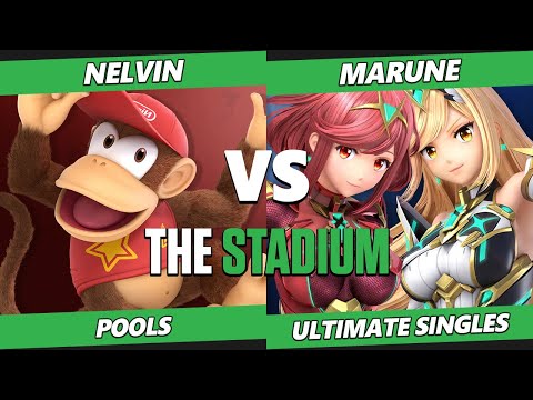 The Stadium 1 - Nelvin (Diddy Kong) Vs. Marune (Pyra Mytha) SSBU Ultimate Tournament
