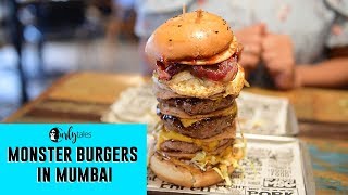 Monster Burgers at JIMIS in Mumbai | Curly Tales