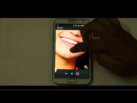 Face Blemishes Removal Video