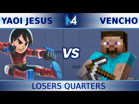 Yaoi Jesus (Mii Brawler) vs Vencho (Steve) - Thursday Throwdown 83 Losers Quarters