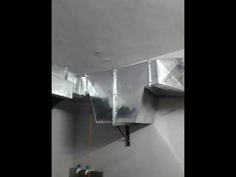 Rth wall mount commercial kitchen chimney