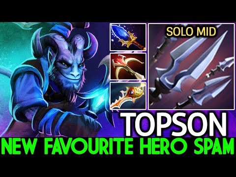 TOPSON [Riki] New Favourite Hero Mid Spam in Ranked 7.23 Dota 2