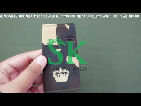 Major Cadet Force Shoulder Rank, High Quality Wholesale Security Cadet Force Rank Slide