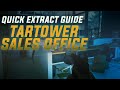 Tartower Sales Office Secret Extract Location Escape From Tarkov タルコフ戦闘