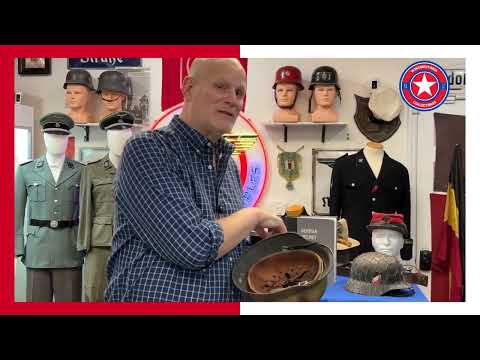 WW2 German Normandy Camo Helmet