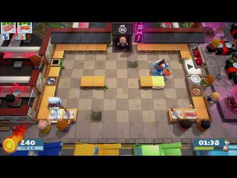 Overcooked!2 | Level 1-1 | 1 player (solo) | 4 stars