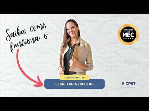 Curso Técnico em Secretaria Escolar - CPET