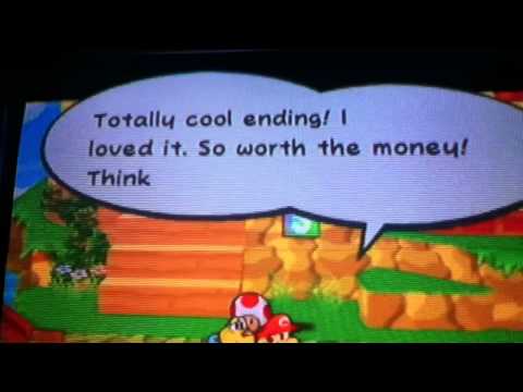 Paper Mario the 4th wall