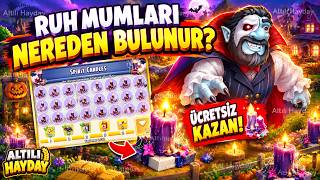Hay Day Ruh Mumları Nereden Bulunur? 🕯️ Ücretsiz Mum Kazanma Yolları! | Cadılar 