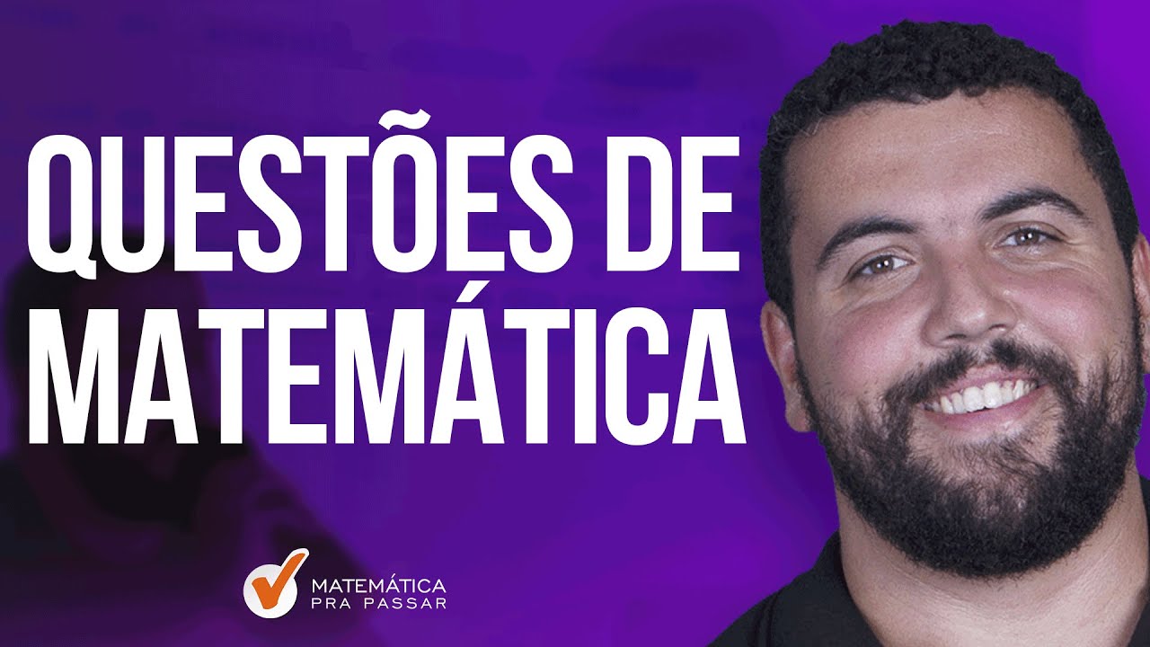 Questões de Matemática para Concurso