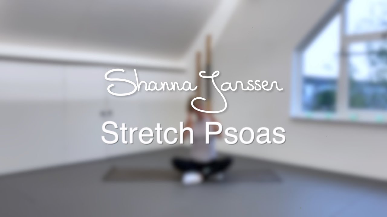 Stretchen voor Psoas