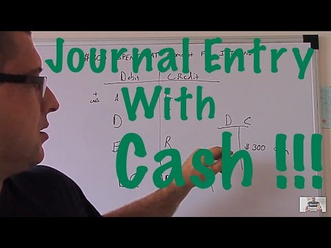 Accounting for Beginners #14 / Journal Entry with Cash / Expense Video