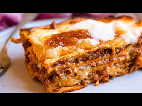 Lasagne al Forno (Italian Beef Lasagna)