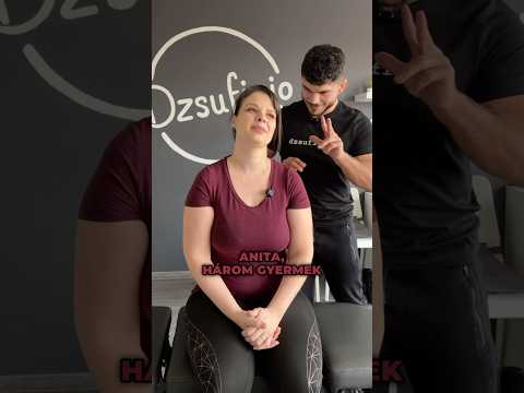 Anita újjászületése 3 gyermek után #dzsufizio #chiropractic #csontkovács