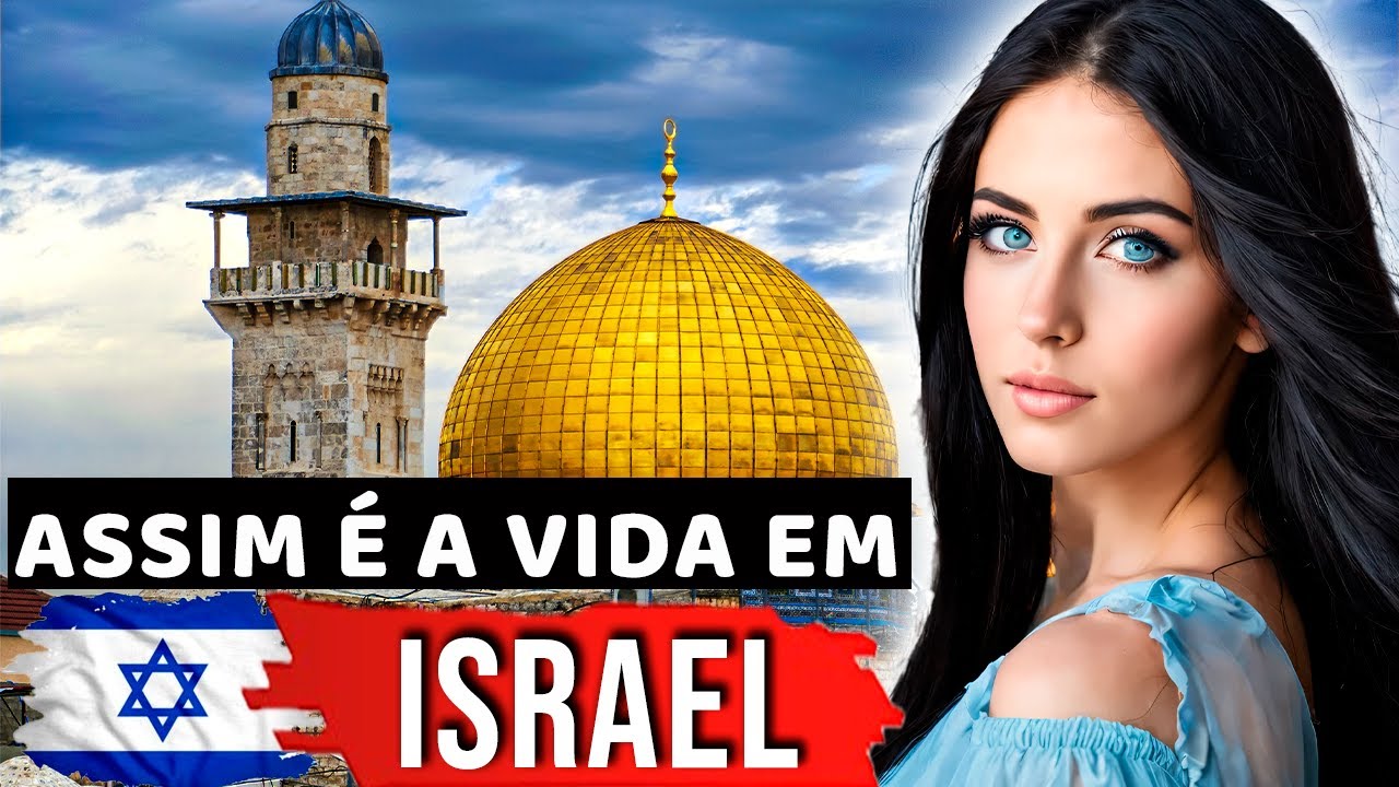 Assim é a Vida em ISRAEL: 20 Curiosidades do País Mais FASCINANTE e ÚNICO do Mundo - 4K