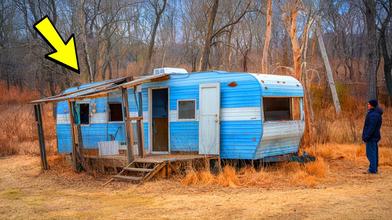 A son inherits his father's rusty trailer and an unexpected surprise awaits him inside!