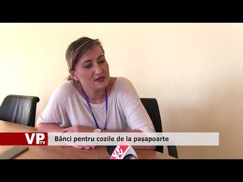Bănci pentru cozile de la pașapoarte