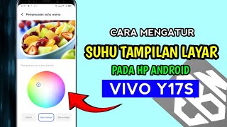CARA MENGATUR SUHU TAMPILAN LAYAR HP ANDROID VIVO Y17S