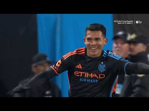 Alonso Martínez FILTHY SOLO GOAL for NYCFC!! | 2025 Audi MLS Cup Playoffs