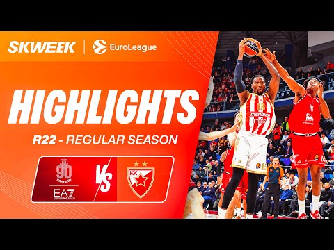 THE 4TH DECIDED EVERYTHING ! - Olimpia Milan vs Crvena Zvezda - EuroLeague Highlights R22
