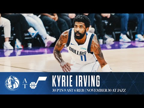 Kyrie Irving (30 Points) Highlights vs. Jazz | November 30, 2024