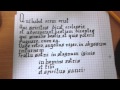 Calligraphic script: Finntroll Kyrkovisan intro 