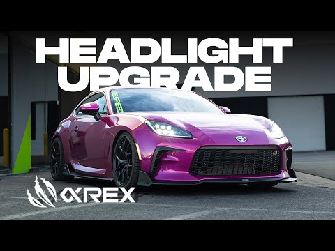 GR86 Gets ALPHAREX Nova Series Headlight upgrade
