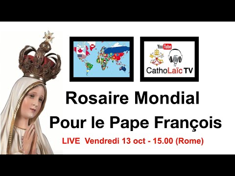 Rosario Mundial for Papa Francis 13/10/23
