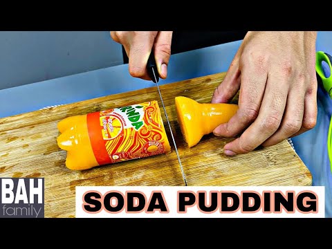 How To Make Soda Pudding | DIY Gummy Bottle | Bah Family