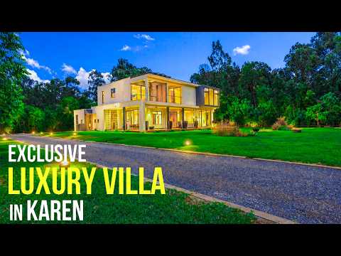 Exclusive 4 Bedroom Villa for Sale in Karen Nairobi | Luxury Home on 1 Acre at Ksh170M - Realty Boris Nairobi Real Estate Video