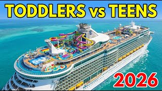 Top 8 Family Cruise Ships for Toddlers vs Teens (2026) – Ranked
