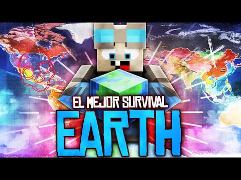 The BEST SURVIVAL of Minecraft on EARTH on a REAL SCALE!  1.8 - 1.20 😱Server No premium ✨