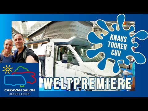 WELTPREMIERE 🆕 Der revolutionäre KNAUS TOURER CUV • NEUHEIT 2023 • CUV-Hubdach • Caravan Salon 2022