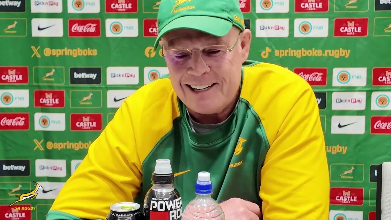 Rassie Erasmus | Springbok Team Announcement | 22 September 2026
