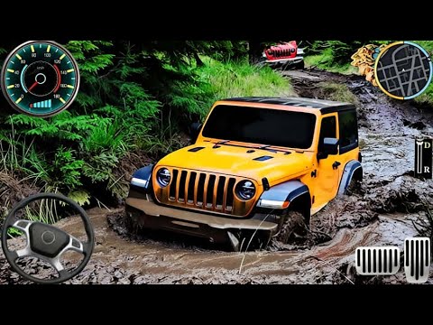 4x4 Offroad Jeep Driving Simulator 3D - Drive SUV 4x4 jeep Offroad Game - Android GamePlay