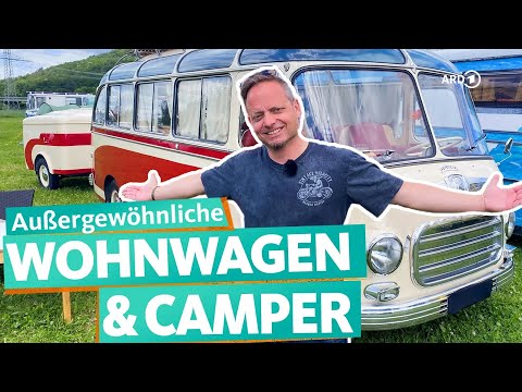 Camping check: XXL camper van & caravan self-conversion | WDR Reisen