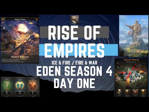 Eden Season 4 Day One - Rise Of Empires Ice & Fire