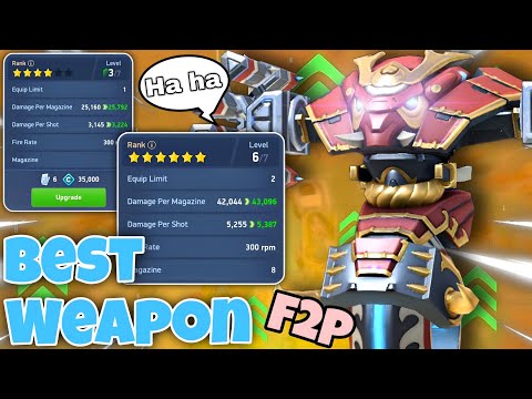 Best Weapon For Non Money Spending Players 🥂 | Killshot With Helix Rack 12 - Mech Arena