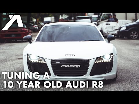 10 year old Audi R8