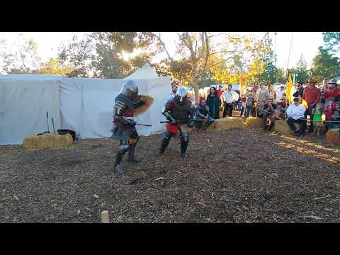 John w Shield & Falchion vs Jake w Dual Axes
