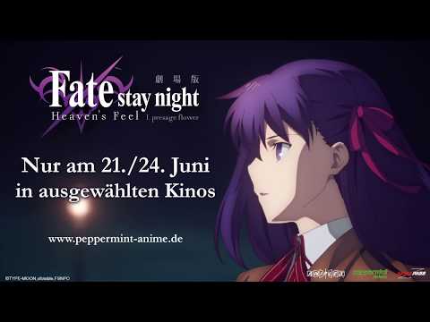 Trailer Fate/stay night Heaven's Feel I -Presage Flower-