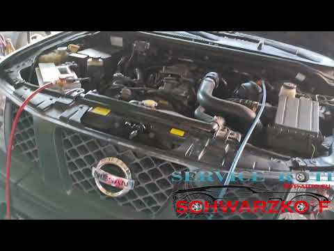 Incarcare,verificare & curatare cu nebulizator A.C. Nissan Navara