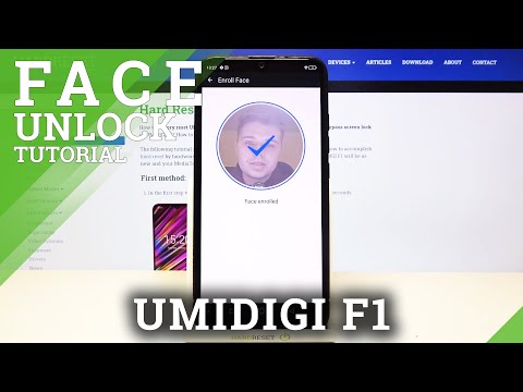How to Set Up Face Unlock in UMIDIGI F1 – Activate Face Recognition
