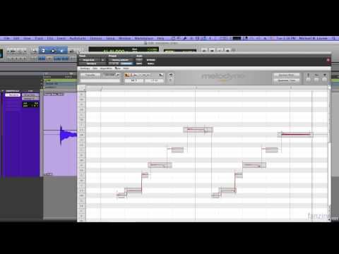 Altering Pitch with Celemony Melodyne Editor 2