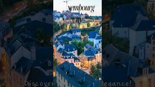 Luxembourg City Luxembourg : 3 days itinerary, best places to visit  #travel #luxembourg #europe